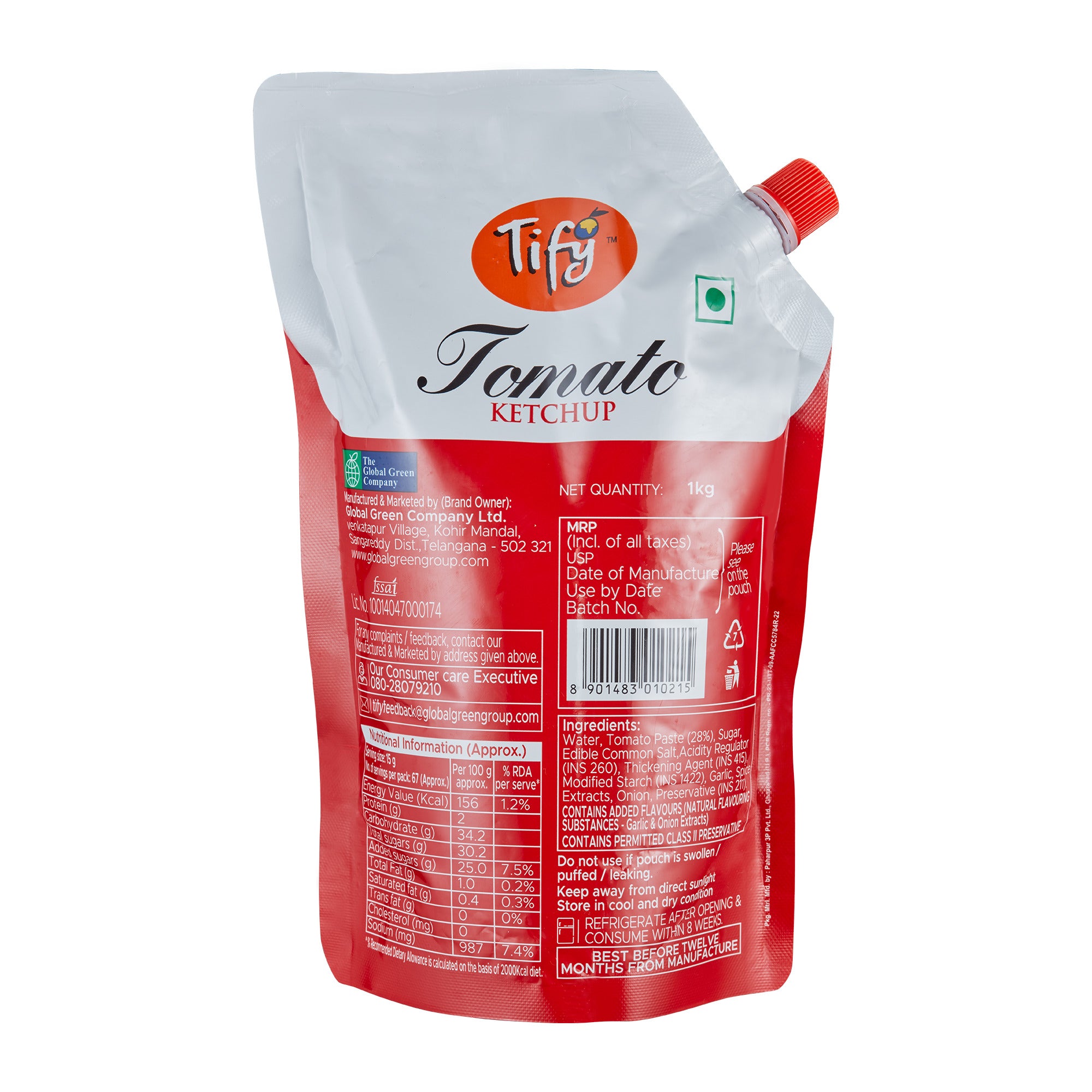 Tify Tomato Ketchup 1kg