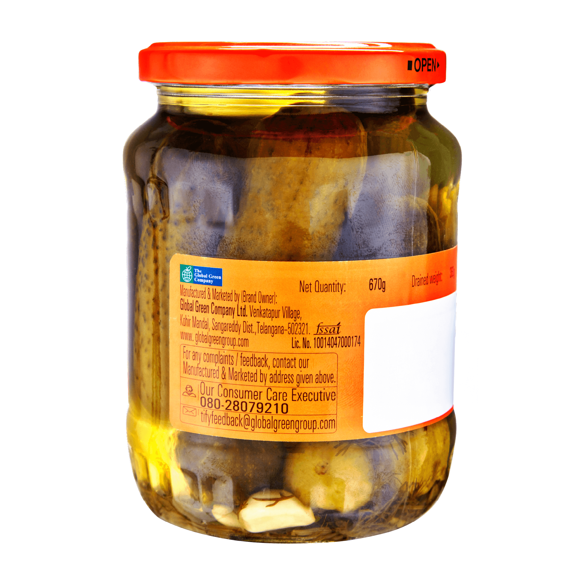 Gherkins Classic American Style Dill