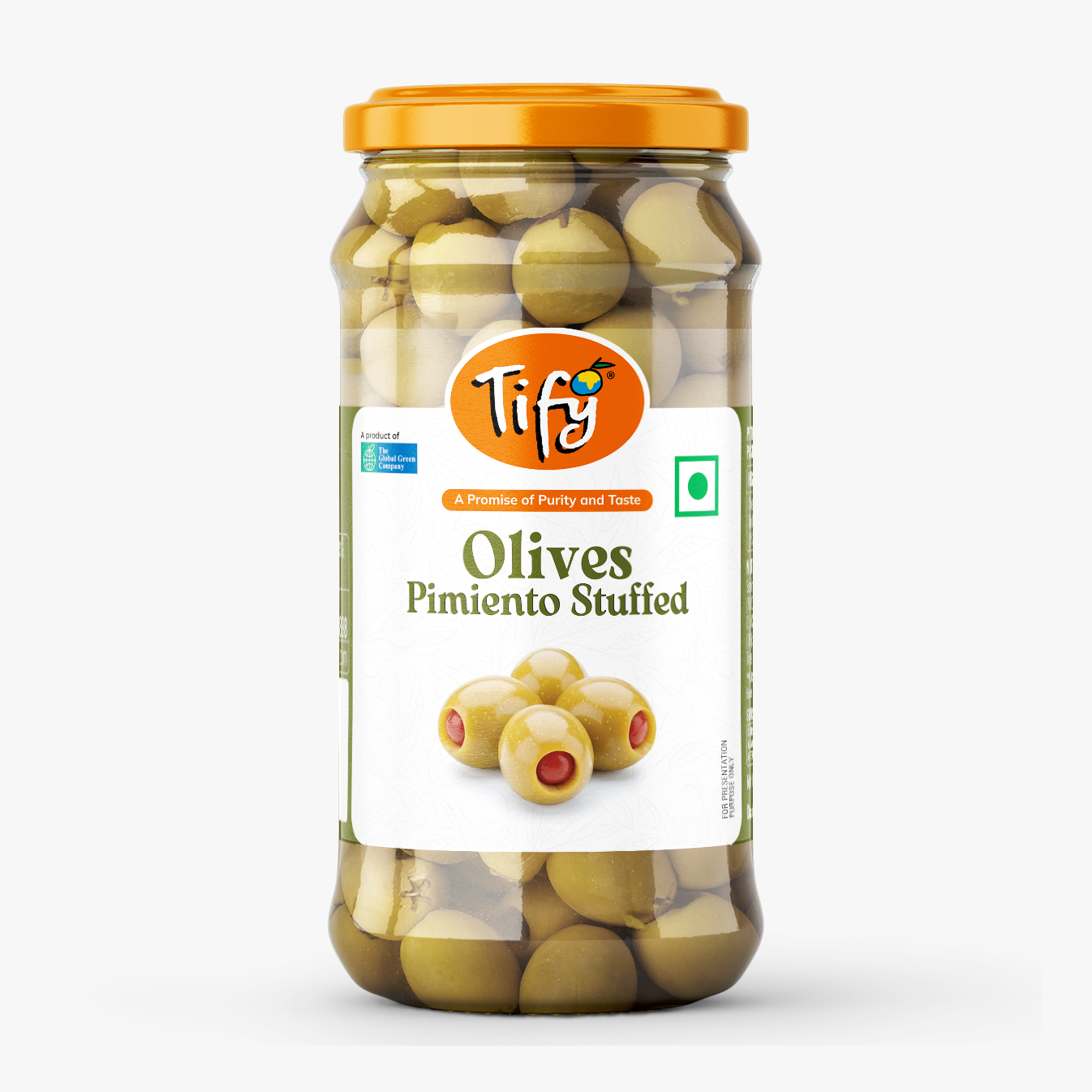 Green Olives - Pimento Stuffed-Bottle