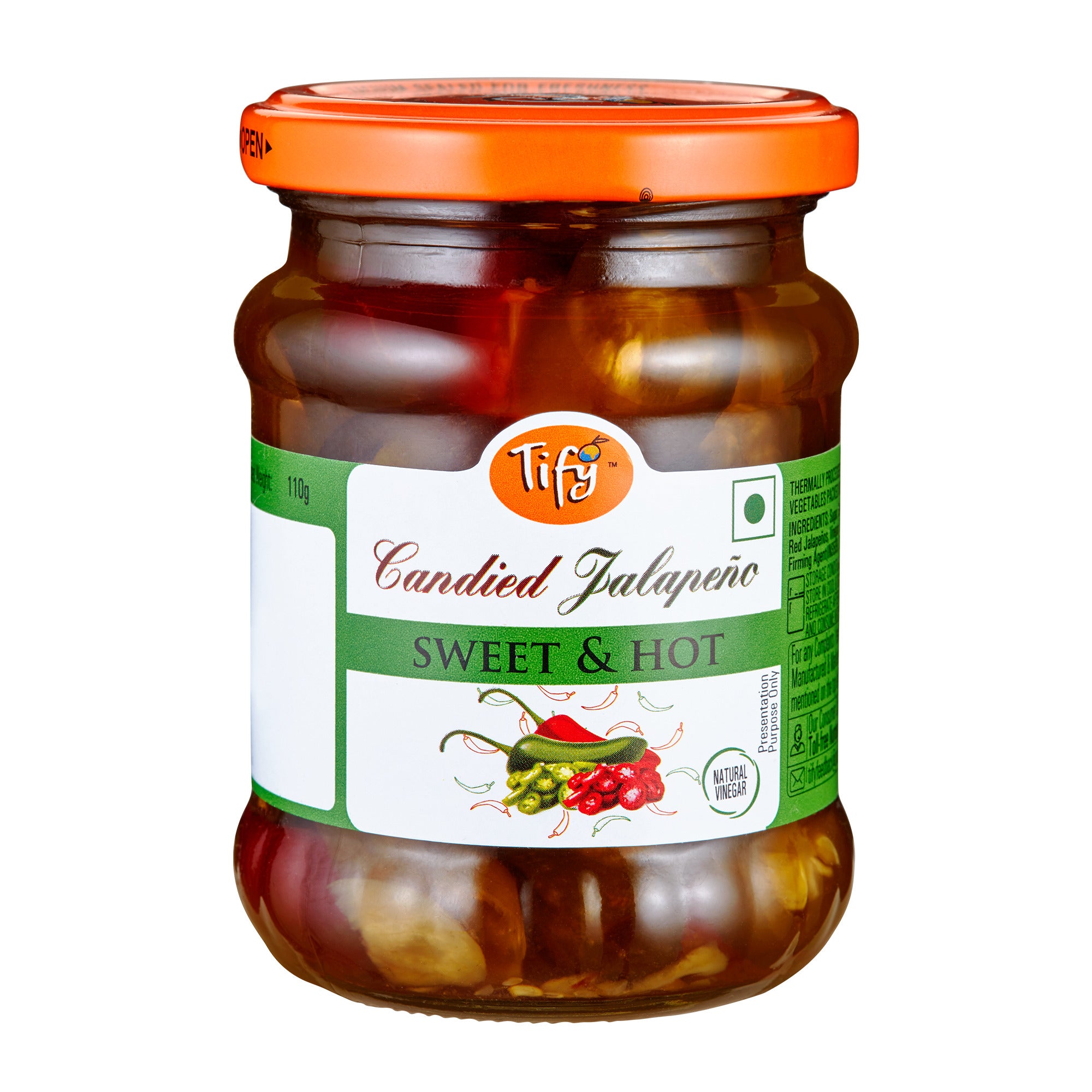 Candied Jalapeños Sweet & Hot