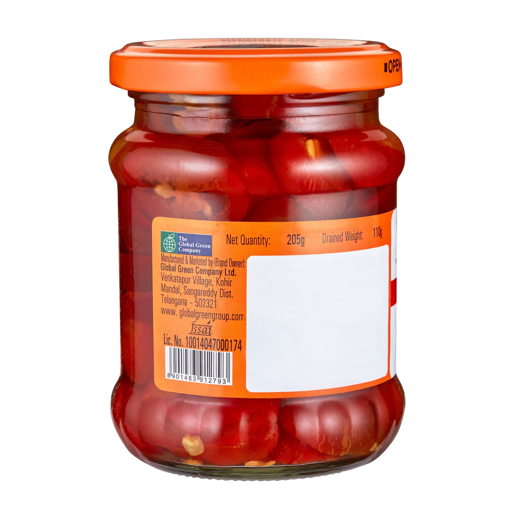 Red Jalapeno Slices