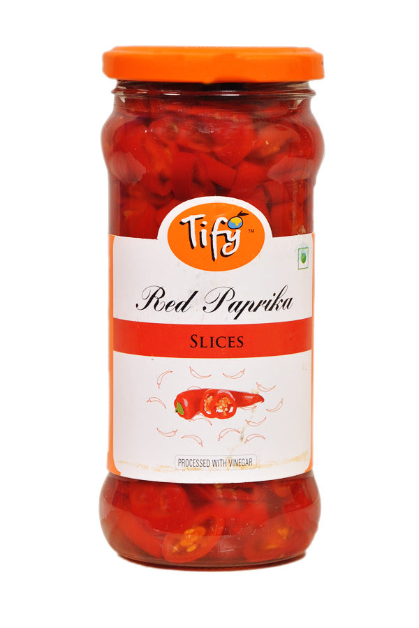 Red Paprika Slices