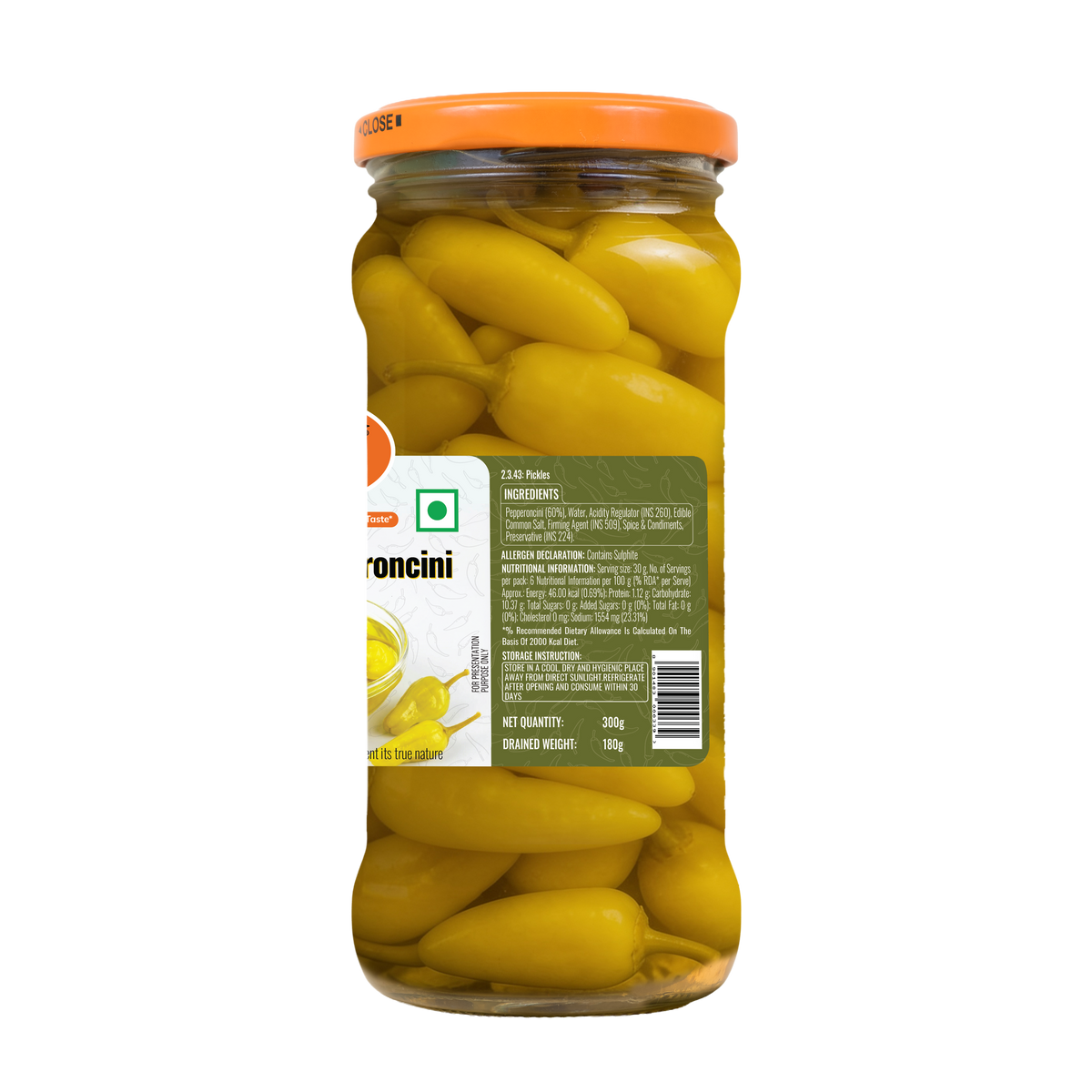 Tify Whole Pepperoncini