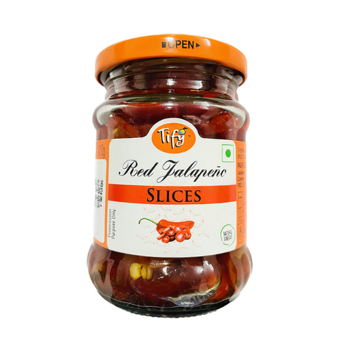 Red Jalapeno Slices